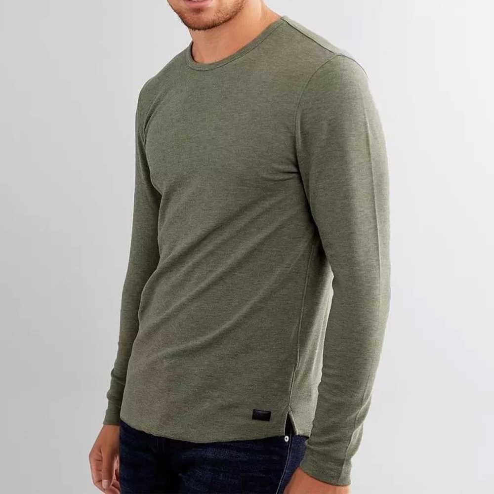 Outpost Heathered Crew Neck T-Shirt